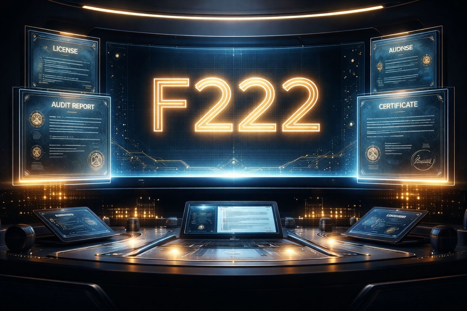F222 platform mission showing licensing credentials and 15 years of Bangladesh operation history